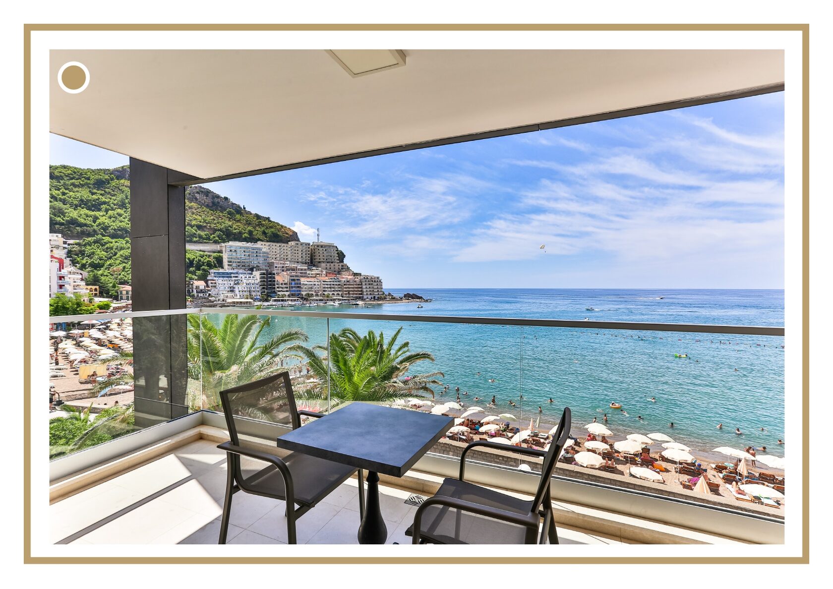 Apartments in Rafailovici for sale on the first line